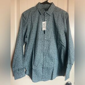 NEW Men’s Size Small I.N.C INC long sleeve button up shirt dance wedding party
